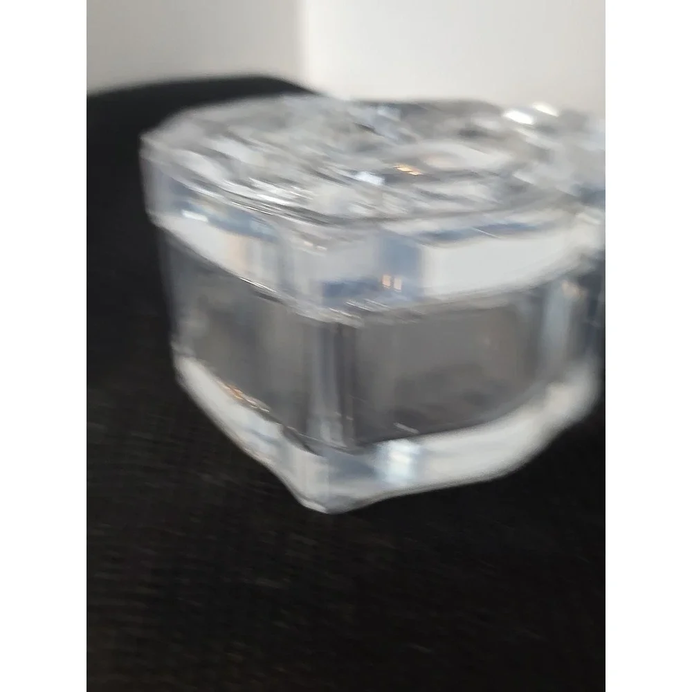 Handmade Resin Heart Shaped Trinket Box With Lid‎ Clear 771